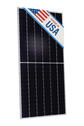 Qcells 475W Solar Module, 156 Half Cell, Black/Aluminum